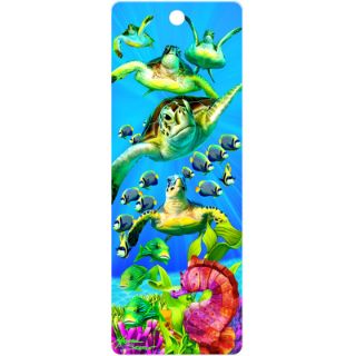 Obrázek z Záložka 3D 15,5x5,7cm - mořská želva (25) 